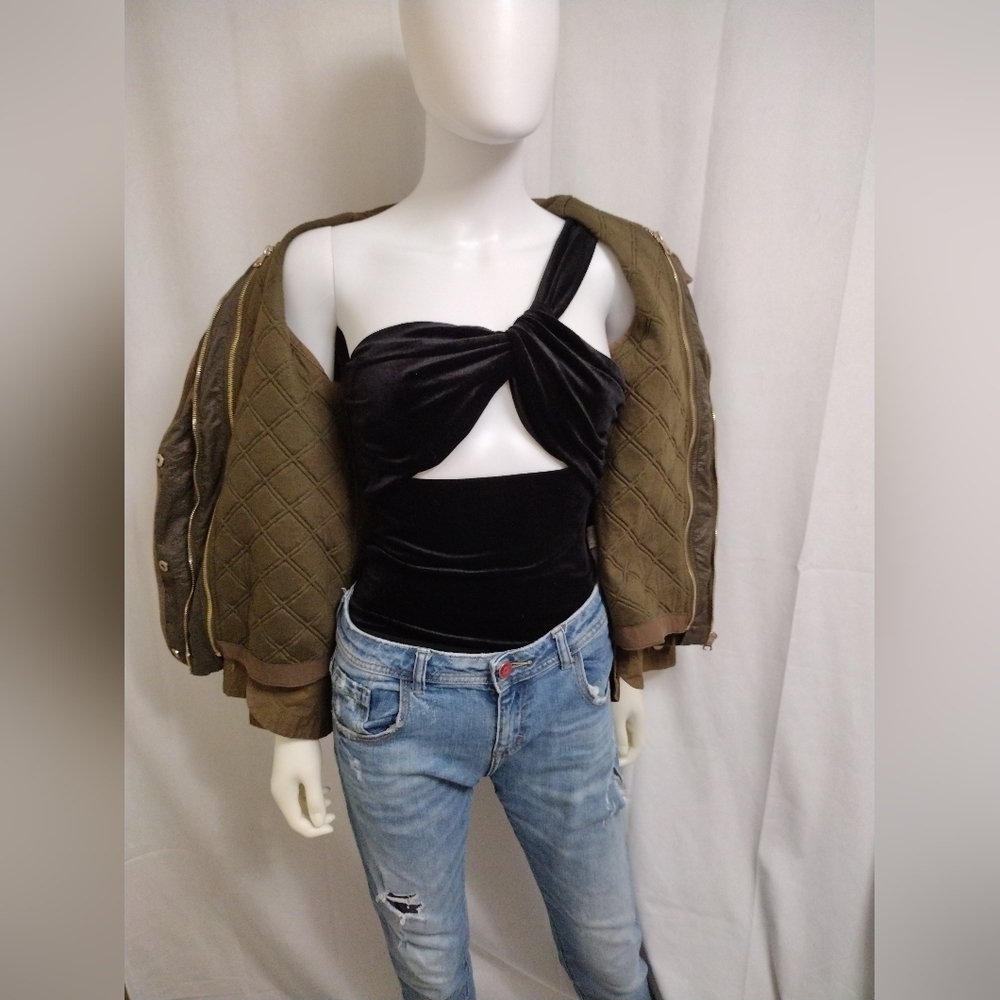 Zara Army Green Utility Jacket & Vest - Picture 13 of 13